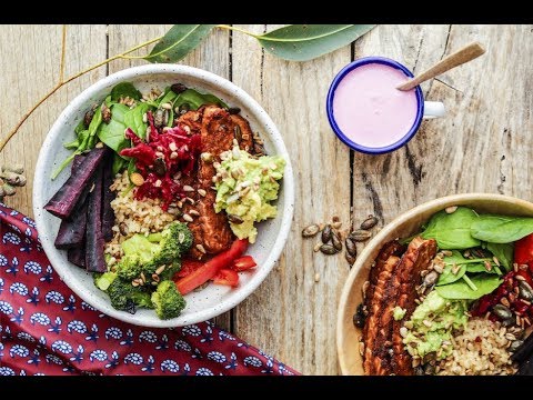 RAINBOW WHOLE FOODS NOURISHING YOGI BOWL | VEGAN | PLANT BASED | SIMPLE