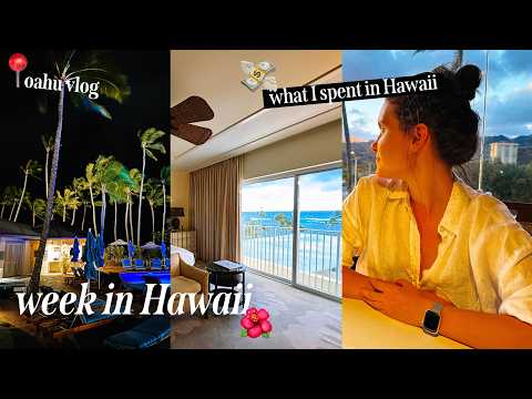 HOW MUCH I SPENT A WEEK IN HAWAII | honest & transparent, must eat food + hidden gems