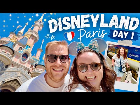 DISNEYLAND PARIS 2024! 🏰 DAY 1 • Disneyland Hotel 1st Impressions & NEW Drone Show ✨ Summer Vlog 🇫🇷