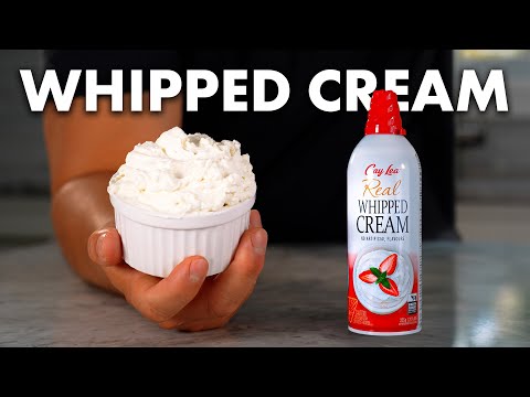 How to Make Whipped Cream In 2 Minutes!