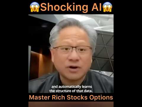 Shocking AI Revelations by NVIDIA CEO Jensen Huang #Nvidia #JensenHuang #MasterRichStocksOptions