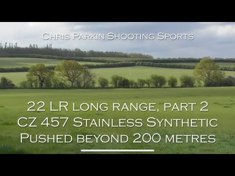 CZ 457 Stainless Synthetic pushed out to 200 metres, part 2