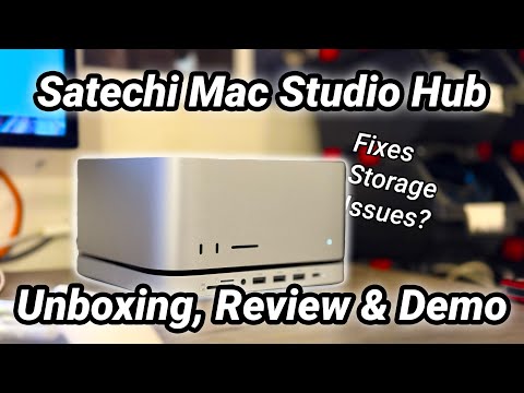 Satechi Mac Studio & Mac Mini Dock Review & Demo