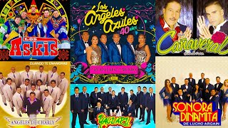 LOS ÁNGELES AZULES, CAÑAVERAL, LA SONORA DINAMITA MIX CUMBIA PARA BAILAR - CUMBIAS DEL RECUERDO