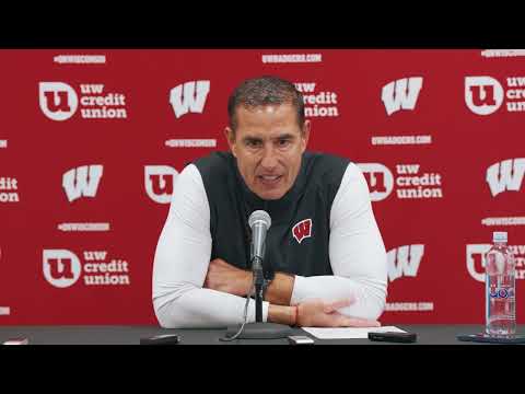 Luke Fickell Post-Game Media Conference || Wisconsin Football at Iowa || Nov. 2, 2024