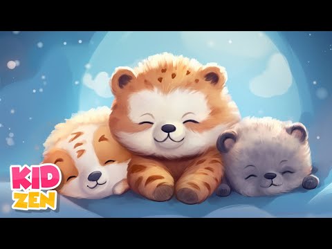 Relaxing Music for Kids: Dreams Come True 😴 12 Hours of Sleeping Music for Babies | Cute Animals