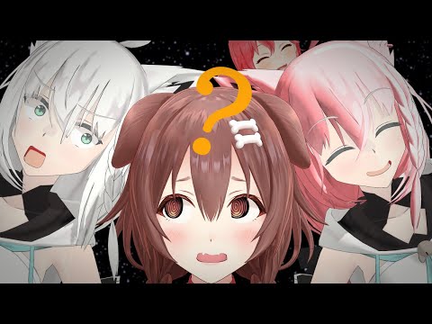 【MMD】ホンモノはどっち！？【ホロライブ】