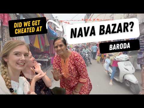 DID WE GET CHEATED AT NAVA BAZAR, GUJARAT - Navratri preparations ▹JenniJi