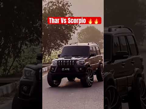 🔥Thar vs Scorpio Tochan King 😱😱 #gurnamsangheravlogs#shortsfeed #shortsviral#tharlover#shorts