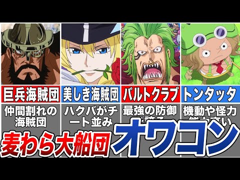 【ONE PIECE】まさかのオワコン...不遇すぎる扱いを受けている麦わら大船団【ゆっくり解説】