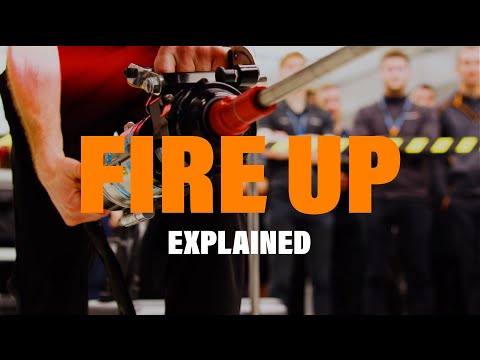 What is 'Fire Up' in Formula 1?