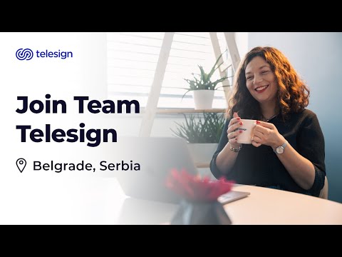 Join Team Telesign | 📍 Belgrade, Serbia