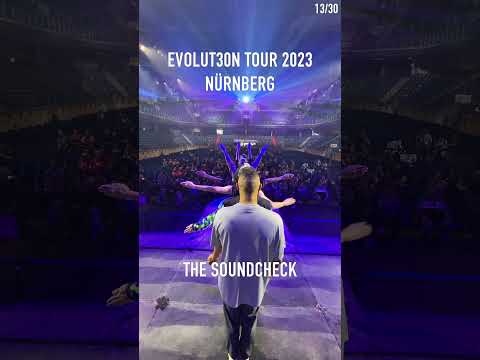 DJ BoBo - EVOLUT30N TOUR 2023 - NÜRNBERG - THE SOUNDCHECK  13/30 #shorts