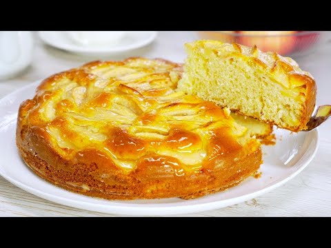 Easy CHARLOTTE Apple Cake || MOIST APPLE SPONGE CAKE. Recipe by Always Yummy!