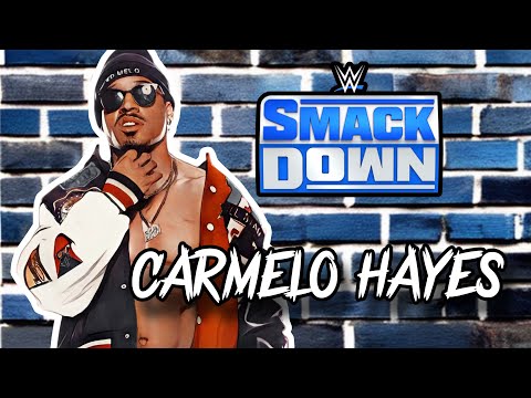 MELO IS SMACKDOWN ! LIVE REACTION TO CARMELO HAYES BEING DRAFTED TO THE BLUE BRAND !