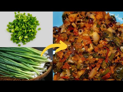 Spring Onion | ଏପରି ବନାନ୍ତୁ ପିଆଜ ଶାଗ | ବହୁତ ସହଜ | हरे प्याज की रेसिपी | उंगलिया चाटते रहे जाओगे I