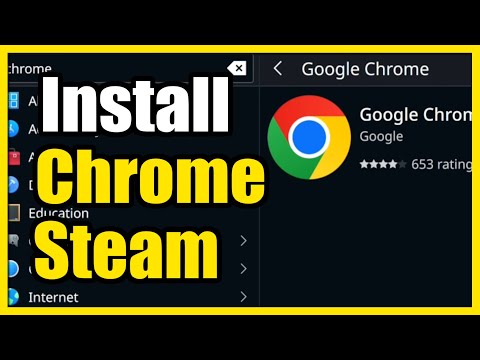 How to Get Google Chrome on Steam Deck (Add Non Steam Game)