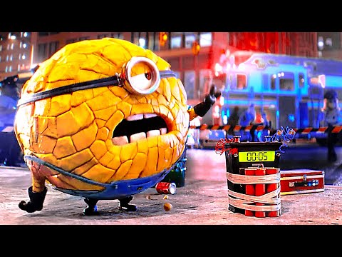 La scena dei supereroi minion | Cattivissimo me 4 | Clip in Italiano