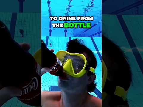 The Best Way To Drink Coca-Cola Underwater