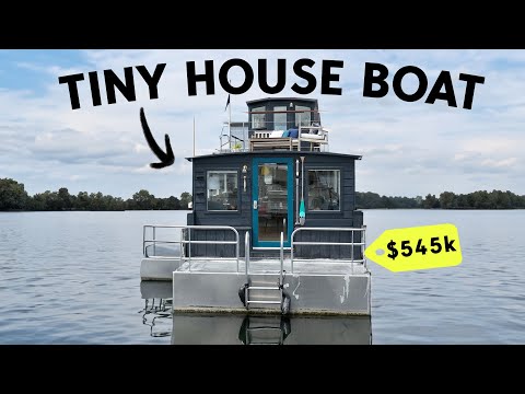 Inside a $500,000 Tiny House that Floats on Water!