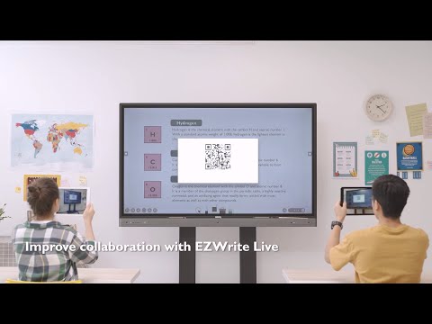 RP02 ClassroomCare® Interactive Flat Panel | EZWrite Demonstration | BenQ