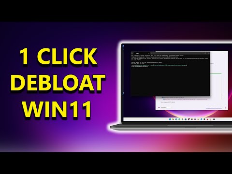 How To Debloat Latest Windows 11 With 1 Click!