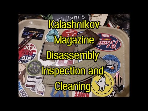 (1638) Kalashnikov Magazine 🔆 Disassembly Inspection and Cleaning