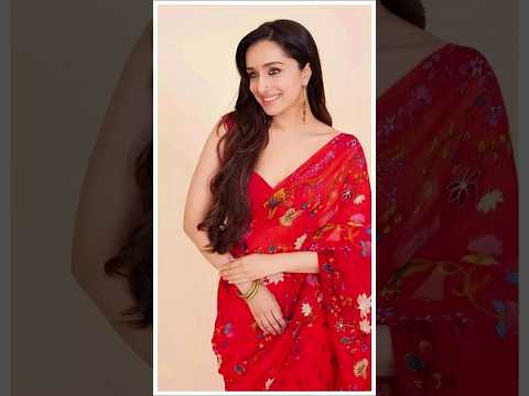 Shraddha Kapoor’s Stunning Saree Moments: Tradition Meets Bollywood Glam! 🌸💃 #SareeLove