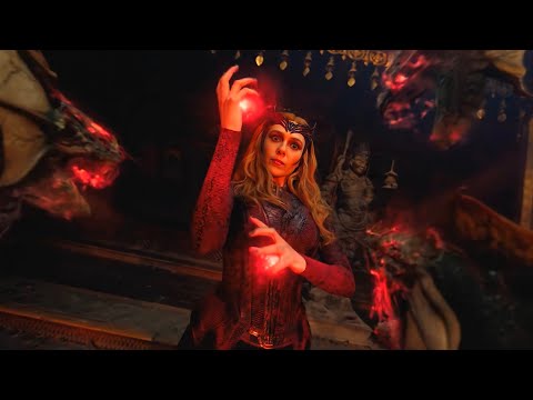 Wanda Maximoff - All Scenes Battle (Multiverse of Madness)