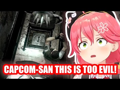 Miko Ultra Panic After Getting Caught in Capcom-san's Trap【Hololive English Sub】