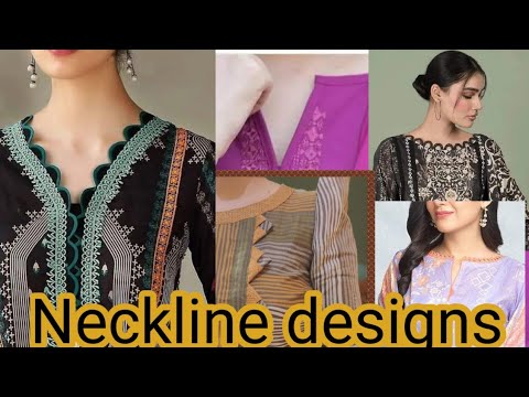 neck designs/ simple neck designs/ elegant neck designs