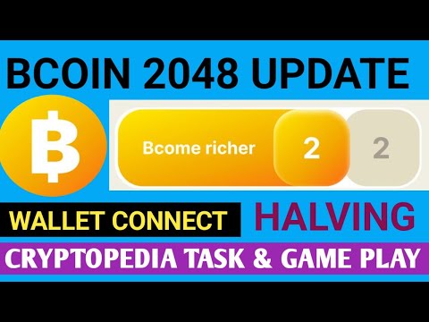 Bcoin 2048 Airdrop Update | Bcoin Wallet Connect | Bcoin Halving Update | Bcoin Update Today