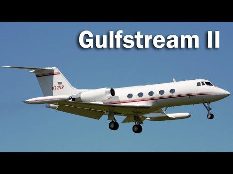 Gulfstream II - первый бизнес-джет Gulfstream