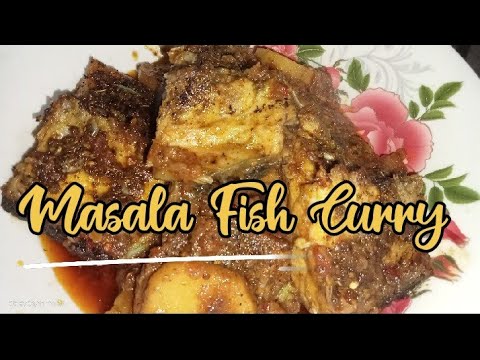 Masala Fish Curry Recipe | Machli ka Salan | by Honey's Vlog