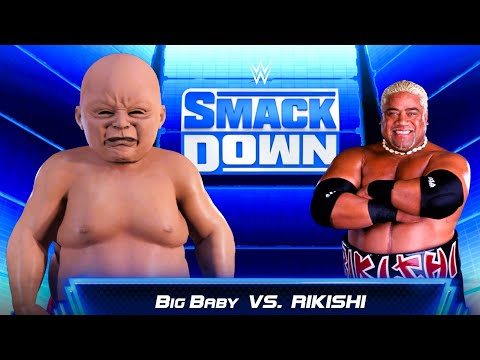 LIVE WWE Match Big Baby Vs Rikishi | Baby Is Back | WWE Raw Fight Live Part 178