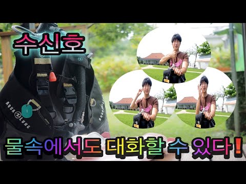 [오키나와 다이빙]  다이빙의기본 수신호 설명 핑크머메이드