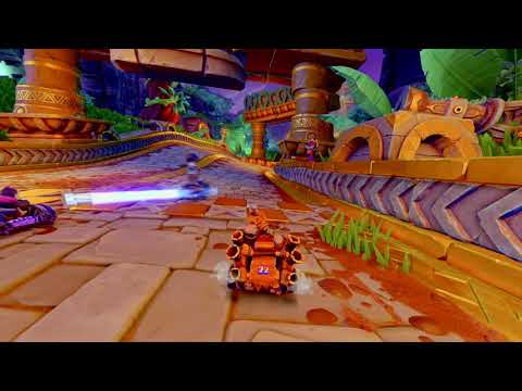 CTR Nitro-Fueled Glitchy Starting Line