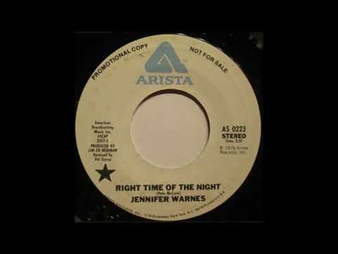 Jennifer Warnes - Right Time Of The Night (1976)