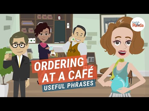 English Conversation at a Café (Coffee Shop) | Useful Phrases