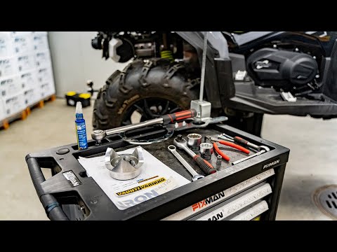 CFMOTO Clutches / Secondary Clutch HELIX / CVTech LP3 Installation