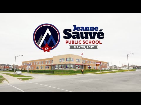 Jeanne Sauvé Public School - Grand Opening