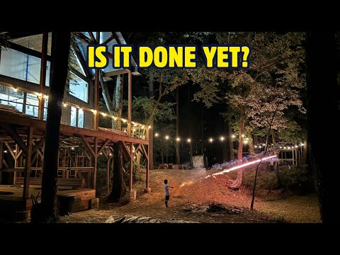 Airbnb Treehouse Cabin Build.  Will It Ever Be Done?