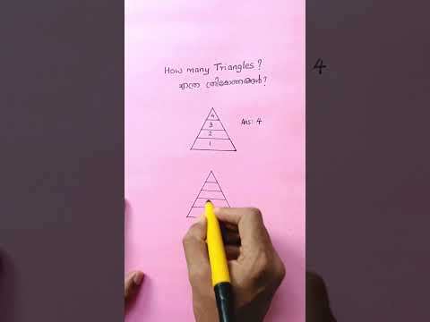 COUNTING FIGURE | TRIANGLES | NMMS | NTSE