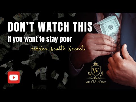 The Hidden Secrets of Wealth: 9 Money Lessons They Never Teach You  #FinancialFreedom #WealthSecrets