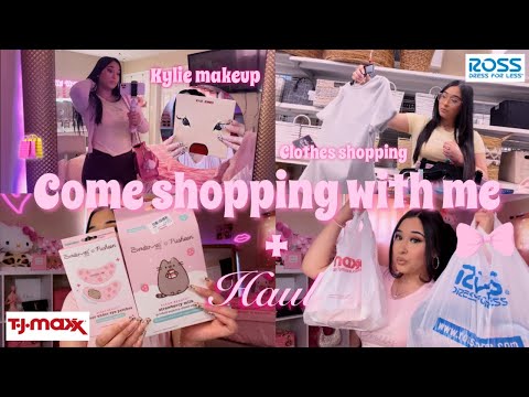 COME SHOPPING WITH ME + HAUL ♡ | Tj maxx, & Ross (clothes, makeup, cuteness & juicy couture)