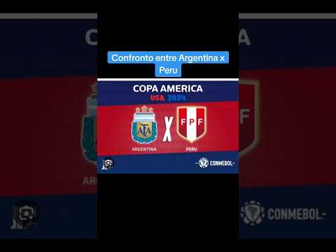 Argentina x Peru. Quem venceu? #argentina #peru #copaamérica2024