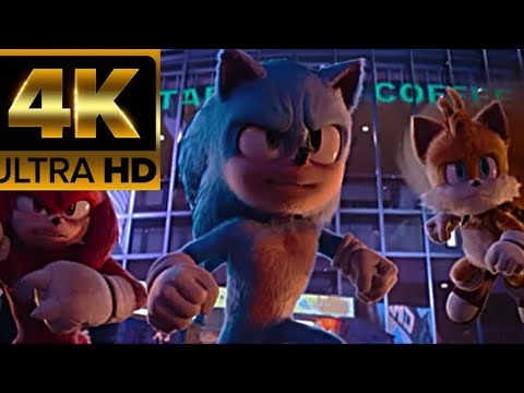 SHADOW vs TEAM SONIC HD  4k "Español latino" | Sonic 3 🍿🍿