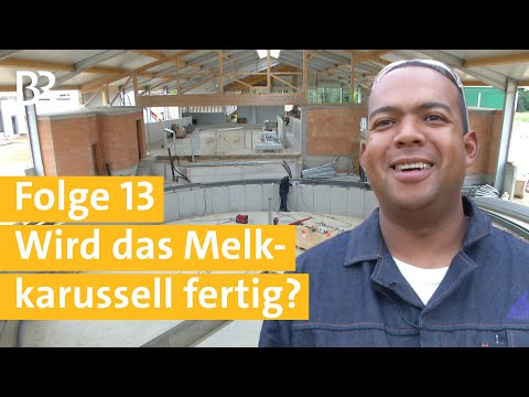 Stallgeschichten Folge 13: Hilfe aus Südafrika – das Melkkarussell wird eingebaut | Unser Land | BR