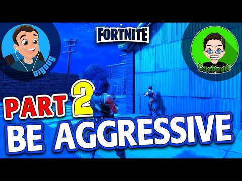 I've got a bad feeling about this.. Be Aggressive Part 2 Fortnite Battle Royale with CodePrime8