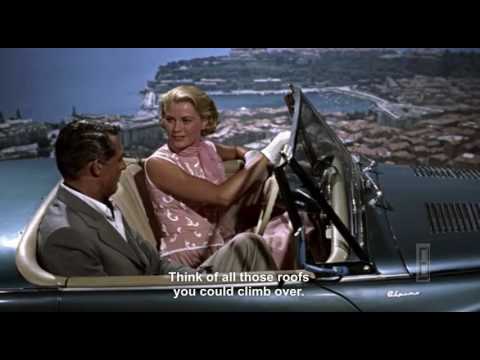 Grace Kelly picnics with Cary Grant in Monaco — "To Catch a Thief" (1955)